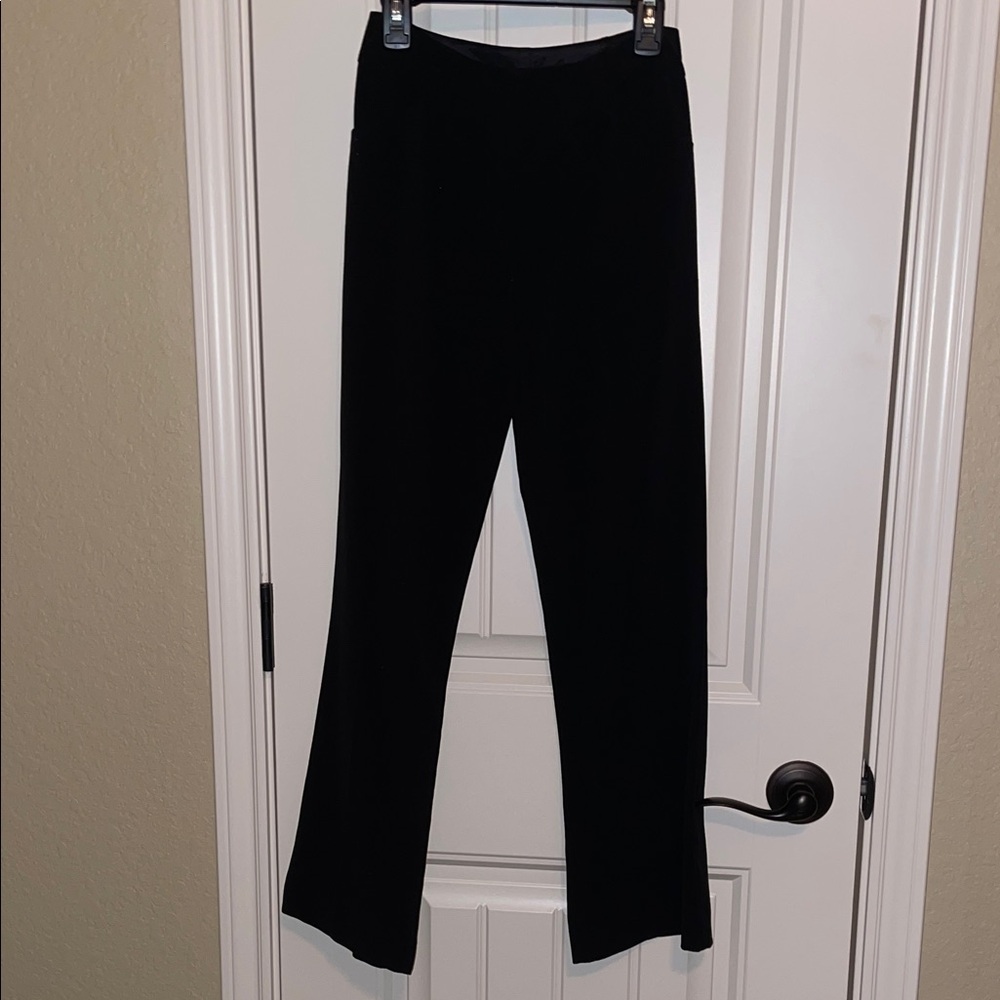 by & by Classic Black Straight Leg Pants
